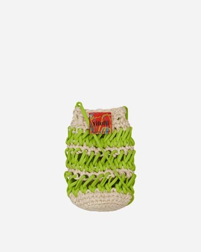 VITELLI Holder Crochet Beige - Green