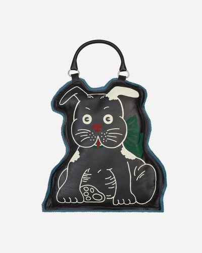 Bode Hand Drawn Puppy Bag - Black