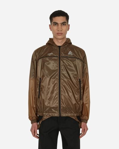 Undercover Packable Jacket Green - Brown