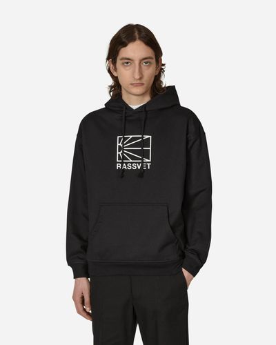 Rassvet (PACCBET) Logo Hooded Sweatshirt - Black