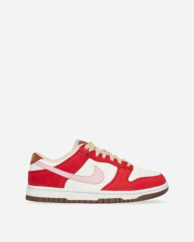 Nike Wmns Dunk Low Trainers Sport Red / Sheen / Sail