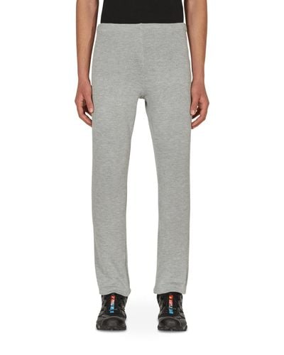 RANRA Knitted Underlayer Long Trousers - Grey