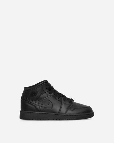 Nike Air Jordan 1 Mid (gs) Sneakers - Black