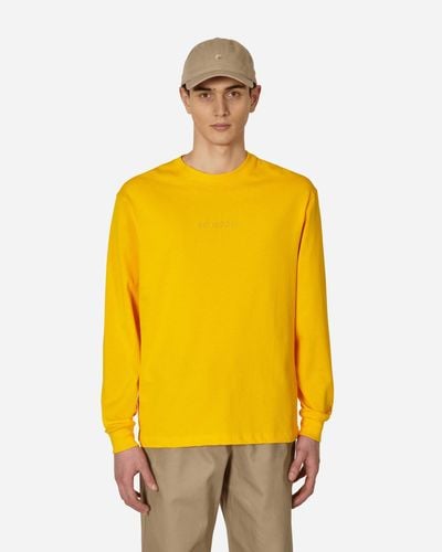 Nike Wordmark Longsleeve T-shirt - Yellow
