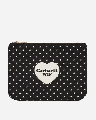 Carhartt Canvas Graphic Zip Wallet - Black