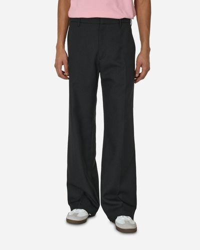 Stockholm Surfboard Club Tailored Bootcut Trousers - Black