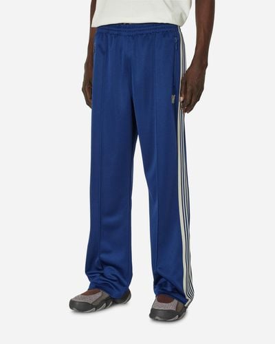 Needles Poly Smooth Track Trousers Royal - Blue