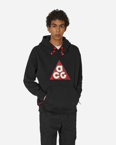Nike Acg Lny Hooded Sweatshirt - Black