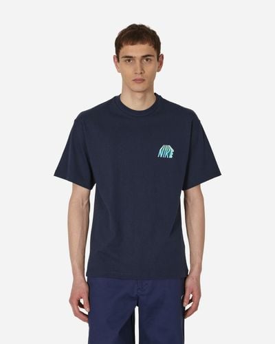 Nike Sunset T-Shirt Obsidian - Blue