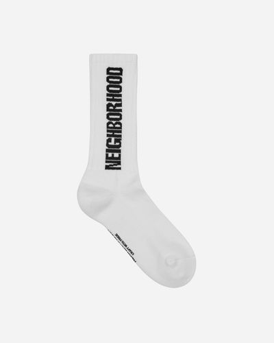 Neighborhood Ci Logo Socks - White