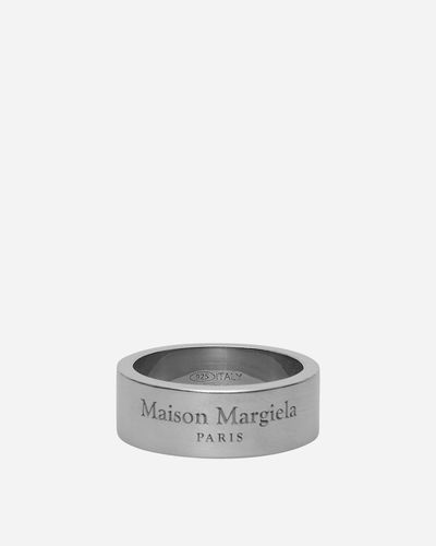 Maison Margiela Logo Ring - White