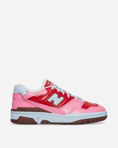 New Balance 550 Trainers Team Red / Pink