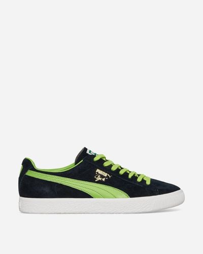 PUMA Clyde Clydezilla Mij Sneakers Navy / Lime - Green