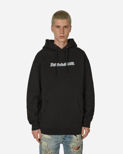 Paradis3 Dystopia Embroidered Hoodie - Black