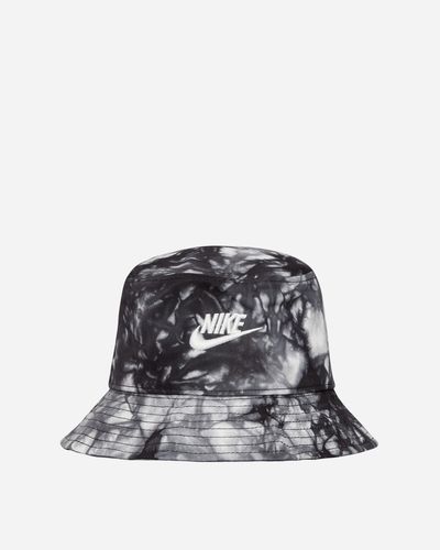Nike Apex Tie Dye Bucket Hat Black / Wolf Grey - Multicolour