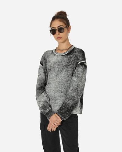 Guess USA Marled Crewneck Jumper - Grey