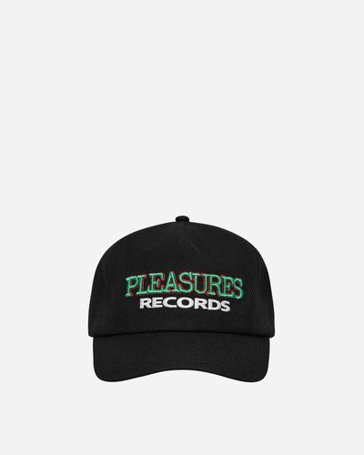 Pleasures Records Snapback Cap - Black