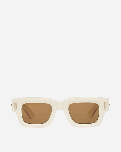 AKILA Peace Ares Sunglasses Ivory / Brown - Natural