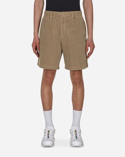 Cav Empt Overdye Cord Comfort Shorts - Natural
