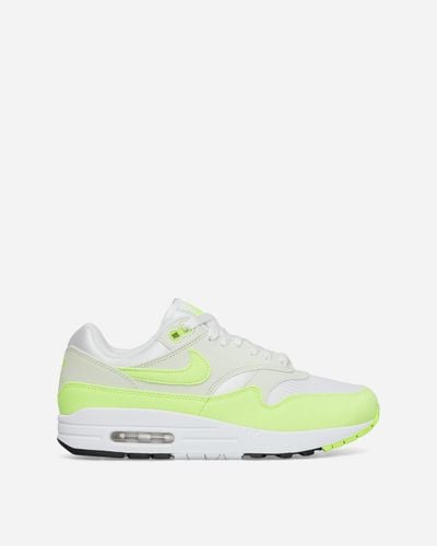 Nike Wmns Air Max 1 Sneakers White / Volt - Green