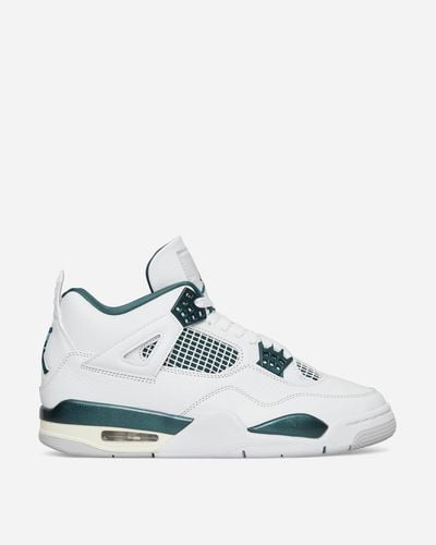Nike Air Jordan 4 Retro Sneakers Oxidized Green - White