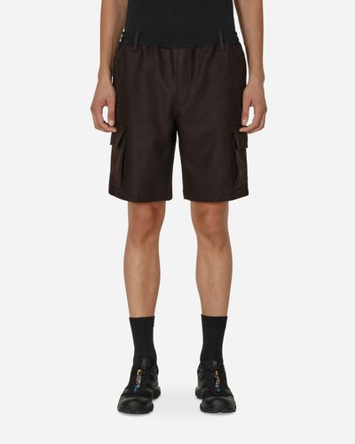 GR10K Salomon Panno Utility Shorts - Black