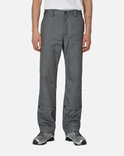 Kiko Kostadinov Tonino Utility Trousers Melange - Grey