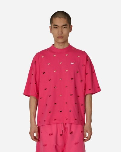 Nike Jacquemus Swoosh T-shirt Watermelon - Red
