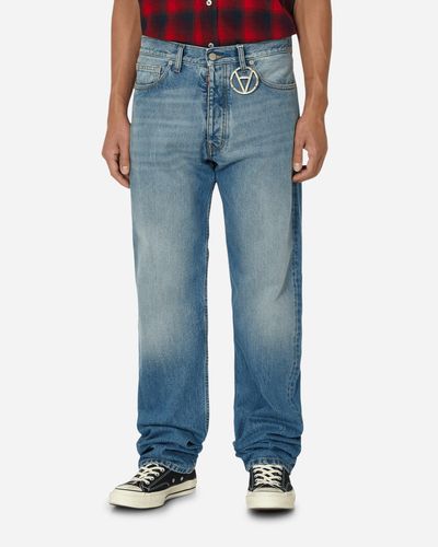 Maison Margiela Straight Jeans Wash - Blue