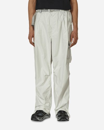 and wander Oversized Cargo Trousers Off - White