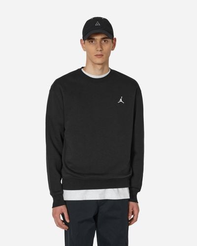 Nike Essentials Fleece Crewneck Sweatshirt - Black