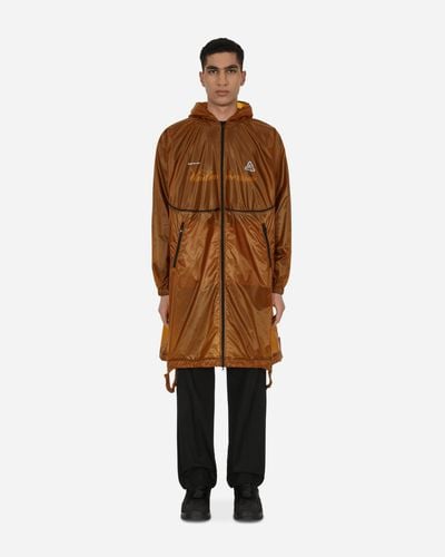 Undercover Packable Parka Jacket - Brown