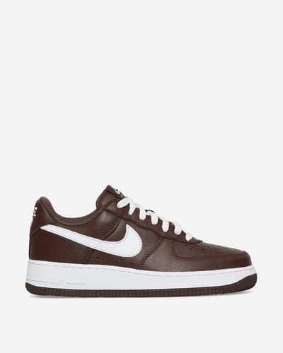 Nike Air Force 1 Low Retro Qs Trainers Chocolate / White - Multicolour
