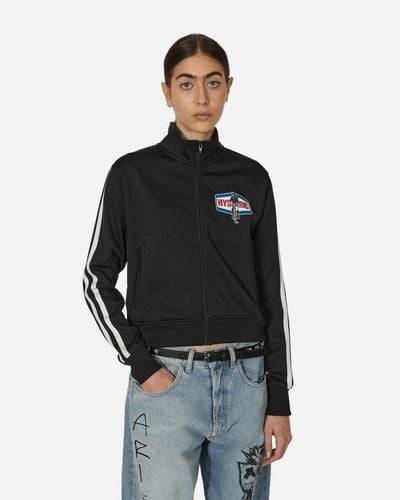 Hysteric Glamour Classic Collage Track Jacket - Black