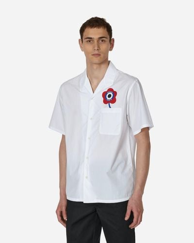 KENZO Hawaiian Target Shirt Off - White