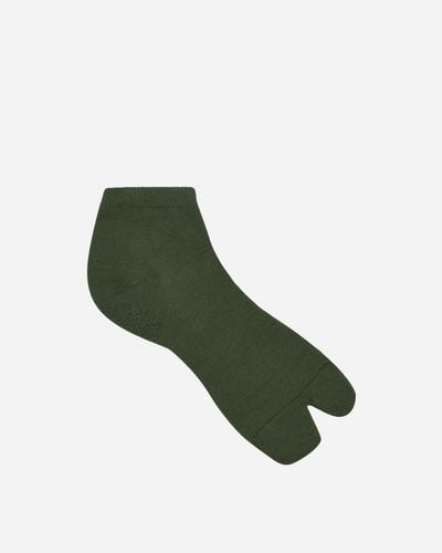 Needles Thumb Ankle Socks - Green