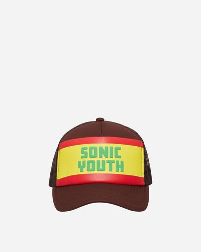 Pleasures Sonic Youth Trucker Cap - Brown