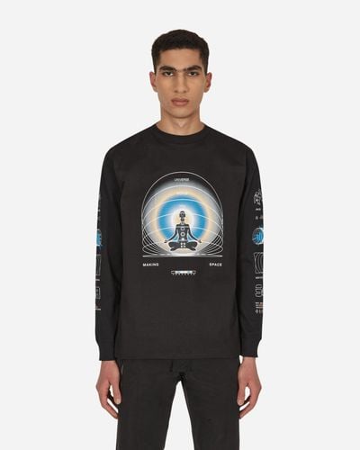Space Available Oneness Longsleeve T-shirt - Black