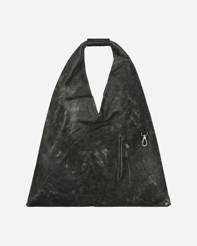 MM6 by Maison Martin Margiela Japanese Medium Shoulder Bag - Black