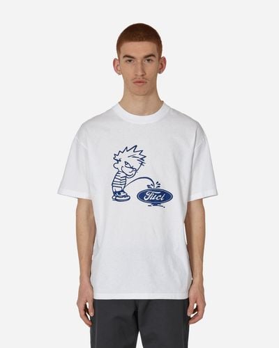 Fuct Oval Pee Boy T-shirt - White