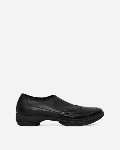 Kiko Kostadinov Sonia Slip On Brogue Shoes Onyx - Black