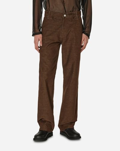 AFFXWRKS Advance Trousers Rust - Brown