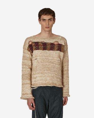 VITELLI Cosmic Rainbow Sweater - Natural