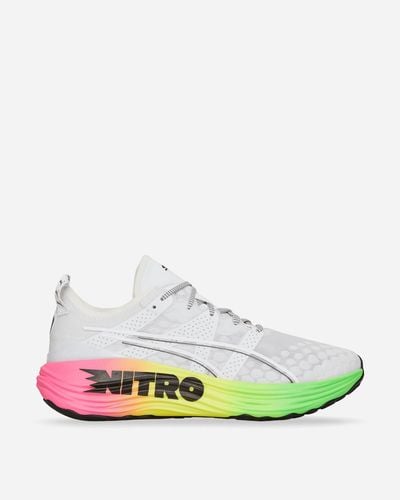 PUMA Foreverrun Nitro Futrograde Sneakers White / - Green