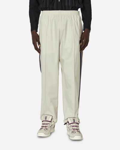 Needles Dc Shoes Track Trousers Ivory - White
