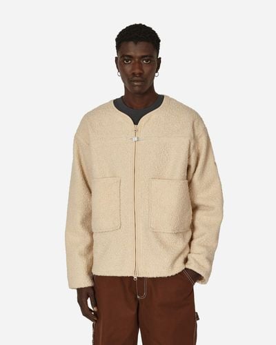 Nike Tech Pack High-pile Fleece Jacket Sanddrift - Natural