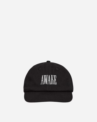 AWAKE NY Embroidered Logo Hat - Black