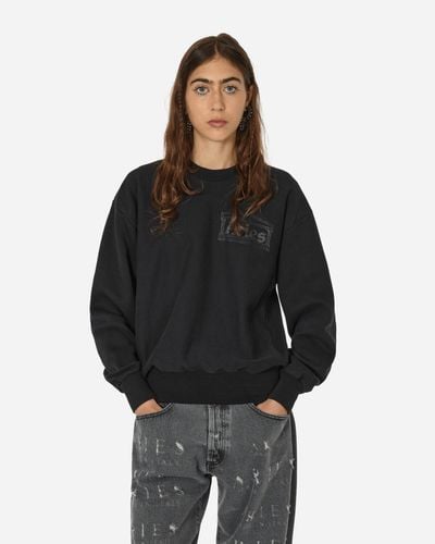 Aries Premium Temple Crewneck Sweatshirt - Black