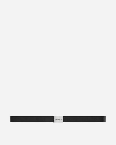 Carhartt Clip Belt Chrome - White