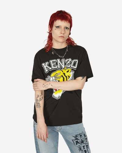 KENZO Oversize Tiger Varsity T-shirt - Black